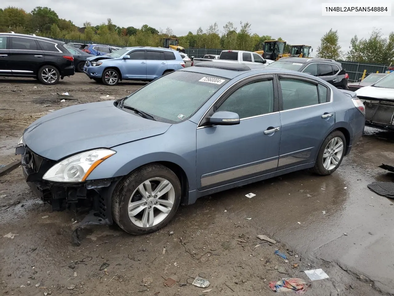 2010 Nissan Altima Sr VIN: 1N4BL2AP5AN548884 Lot: 72988004