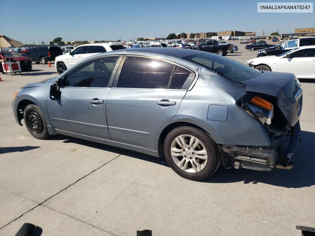 2010 Nissan Altima Base VIN: 1N4AL2APXAN475247 Lot: 73276264