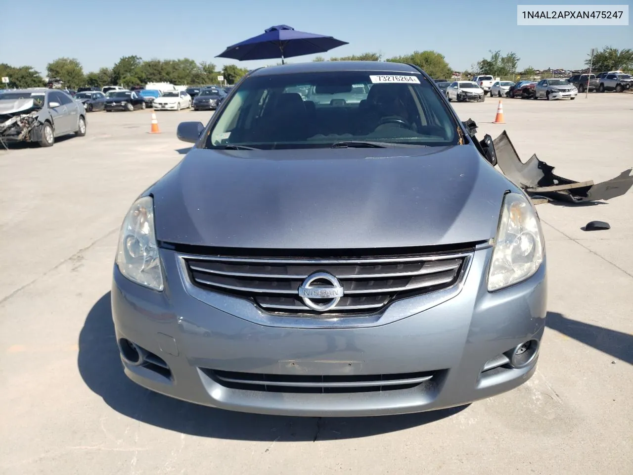 2010 Nissan Altima Base VIN: 1N4AL2APXAN475247 Lot: 73276264