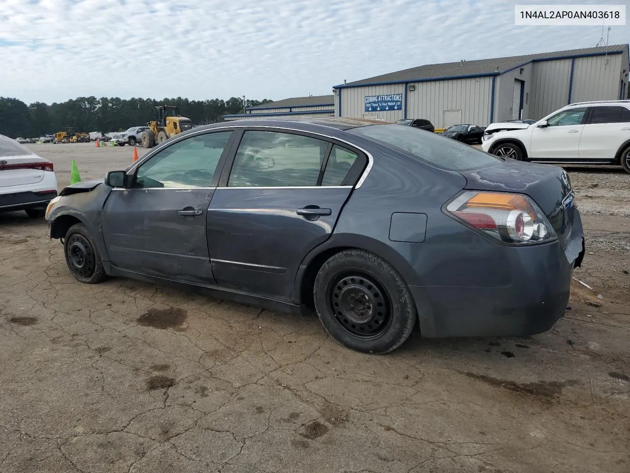 2010 Nissan Altima Base VIN: 1N4AL2AP0AN403618 Lot: 73354534