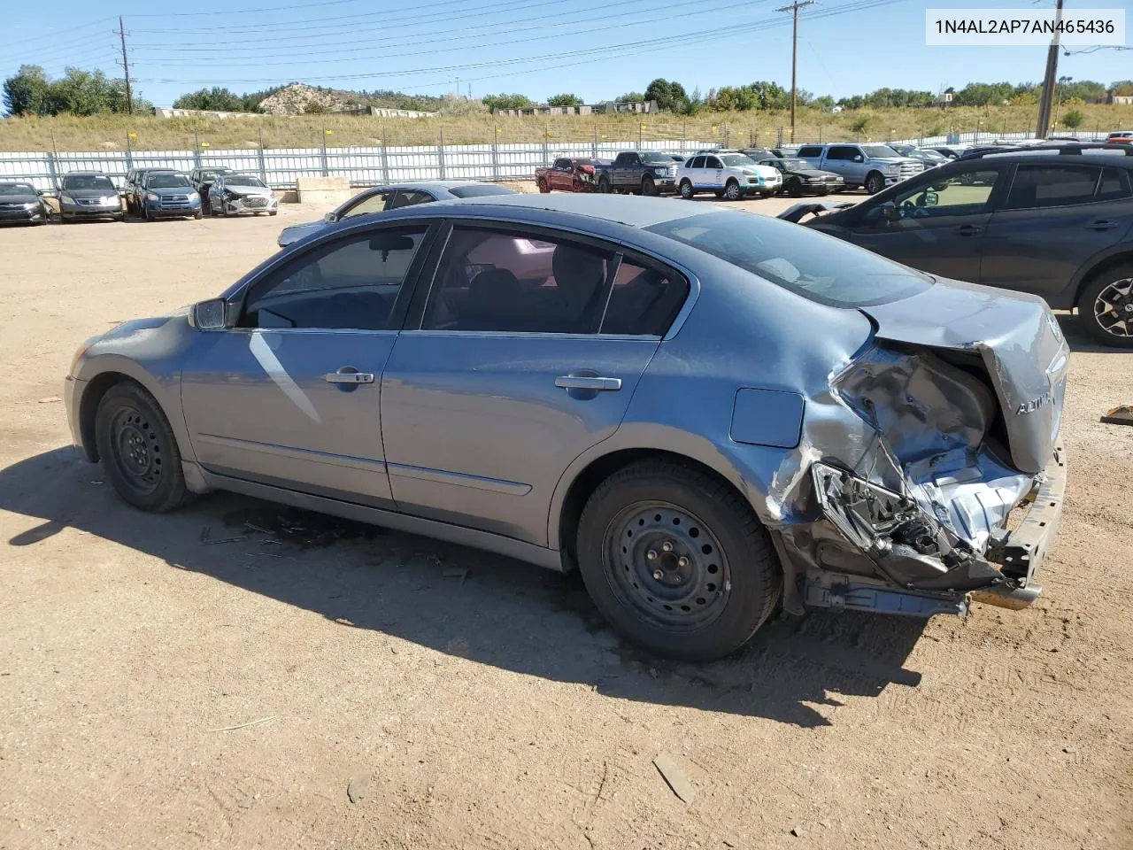 2010 Nissan Altima Base VIN: 1N4AL2AP7AN465436 Lot: 74186204