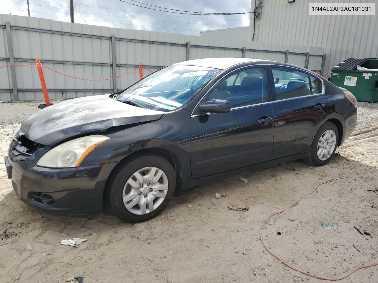 2010 Nissan Altima Base VIN: 1N4AL2AP2AC181031 Lot: 74627974