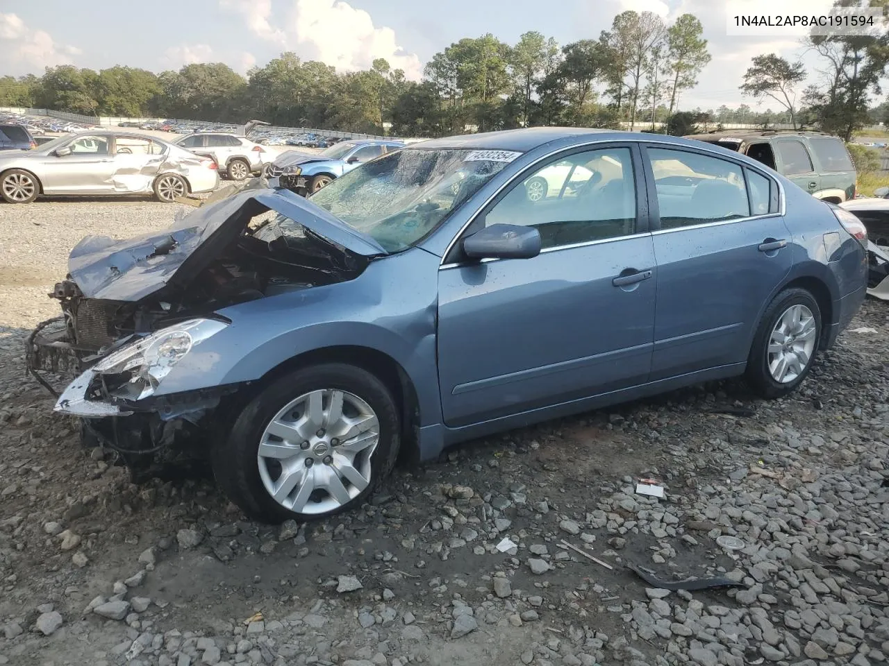 2010 Nissan Altima Base VIN: 1N4AL2AP8AC191594 Lot: 74932354