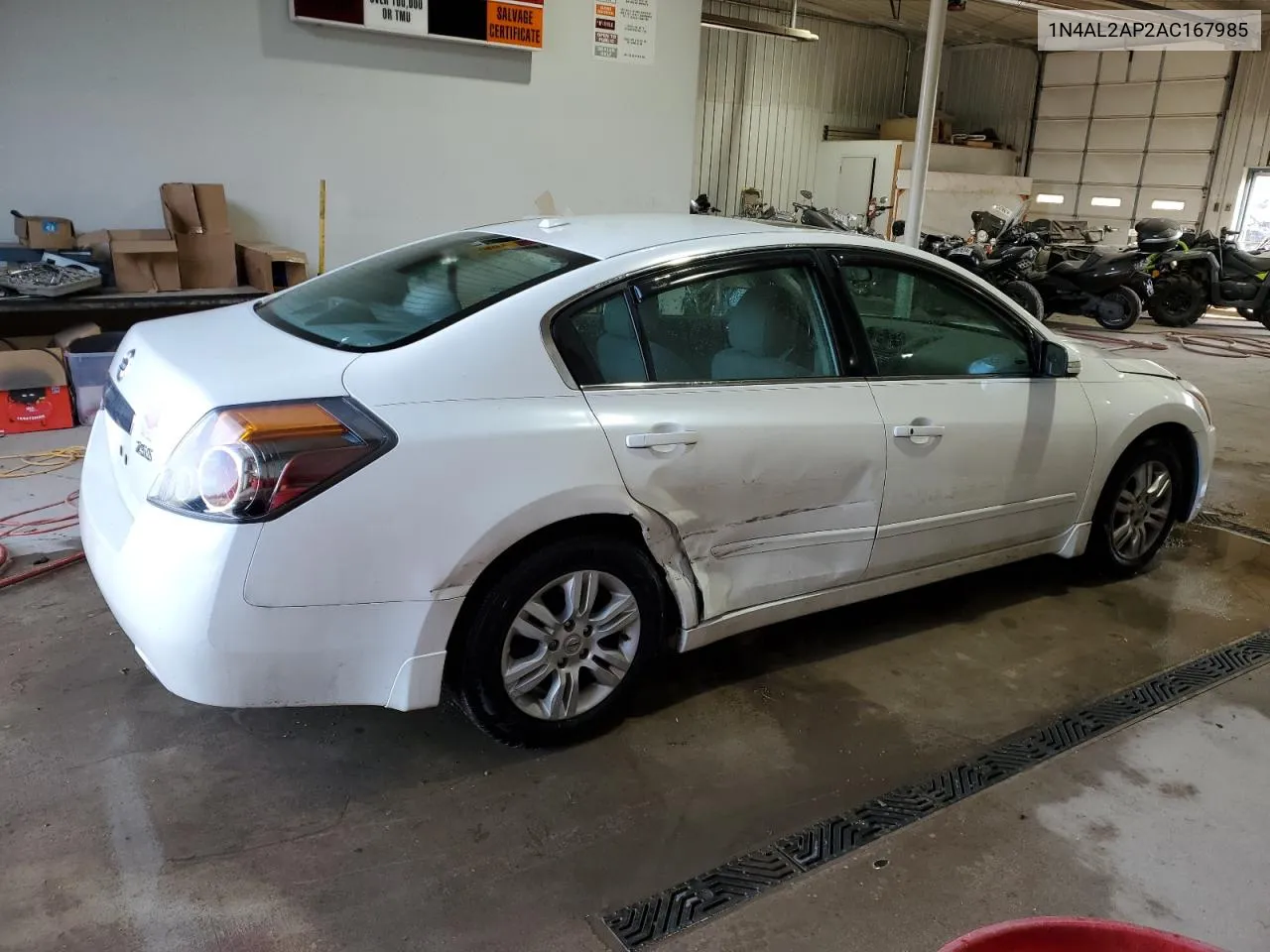 2010 Nissan Altima Base VIN: 1N4AL2AP2AC167985 Lot: 74996794