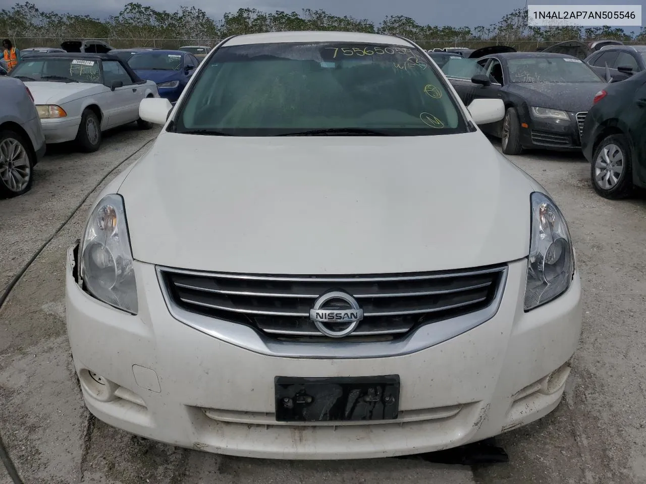 2010 Nissan Altima Base VIN: 1N4AL2AP7AN505546 Lot: 75565054