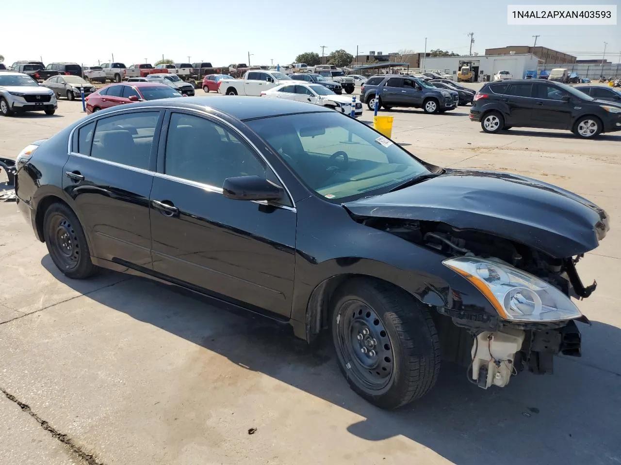 2010 Nissan Altima Base VIN: 1N4AL2APXAN403593 Lot: 76322124