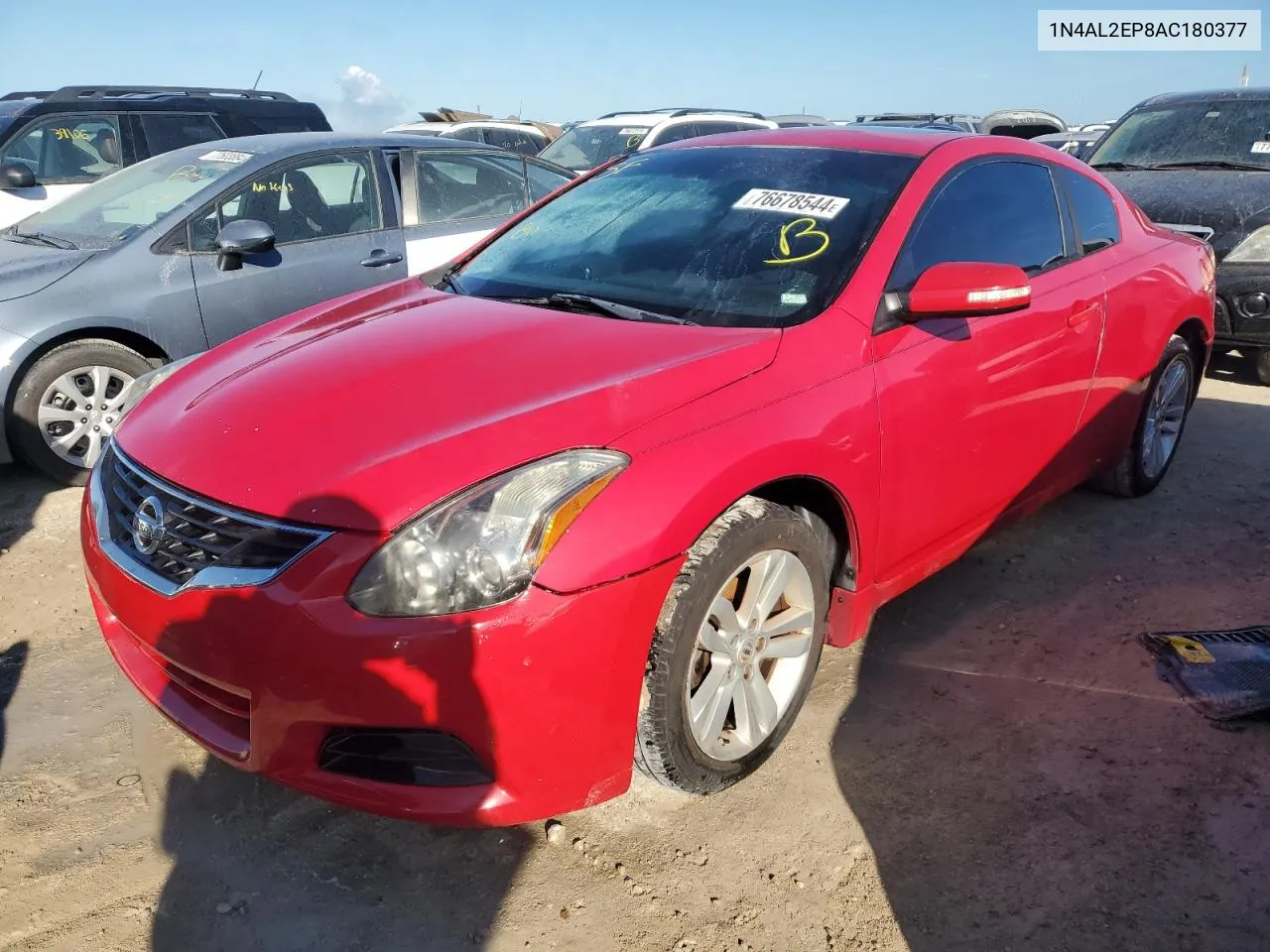 2010 Nissan Altima S VIN: 1N4AL2EP8AC180377 Lot: 76678544