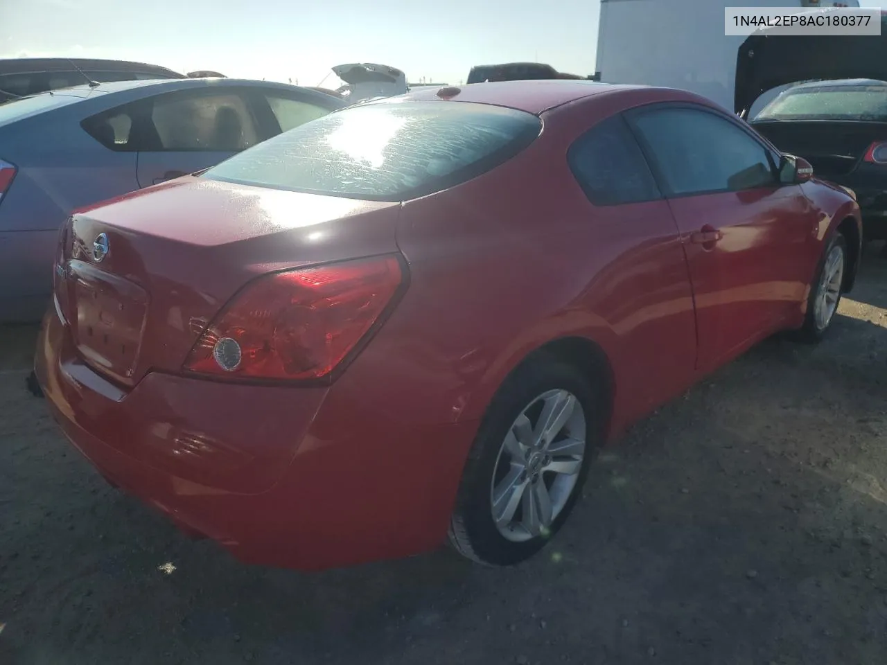 2010 Nissan Altima S VIN: 1N4AL2EP8AC180377 Lot: 76678544