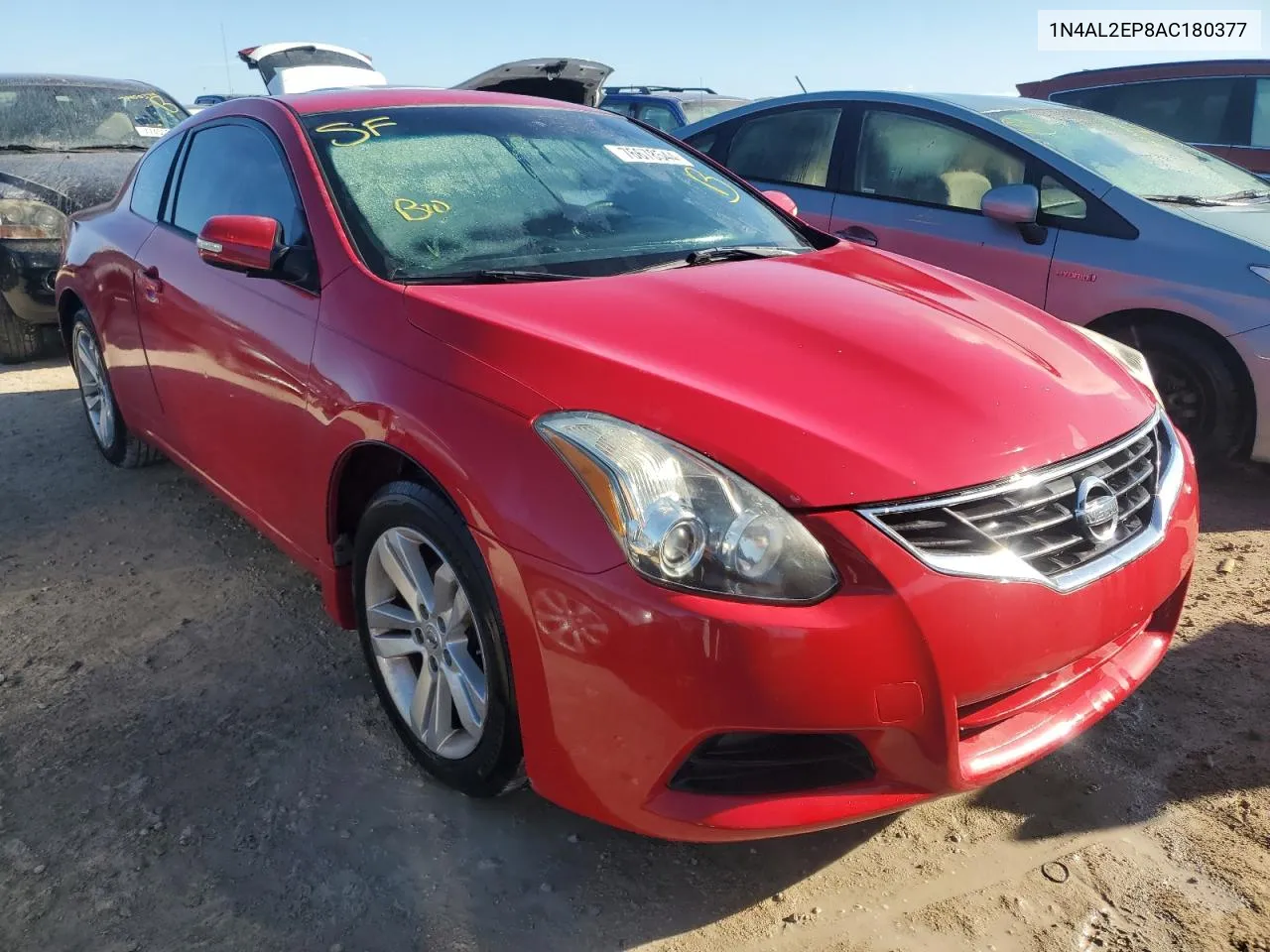 2010 Nissan Altima S VIN: 1N4AL2EP8AC180377 Lot: 76678544