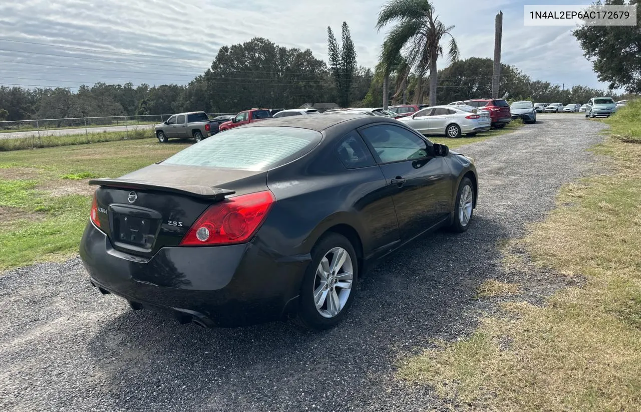 2010 Nissan Altima S VIN: 1N4AL2EP6AC172679 Lot: 76799964