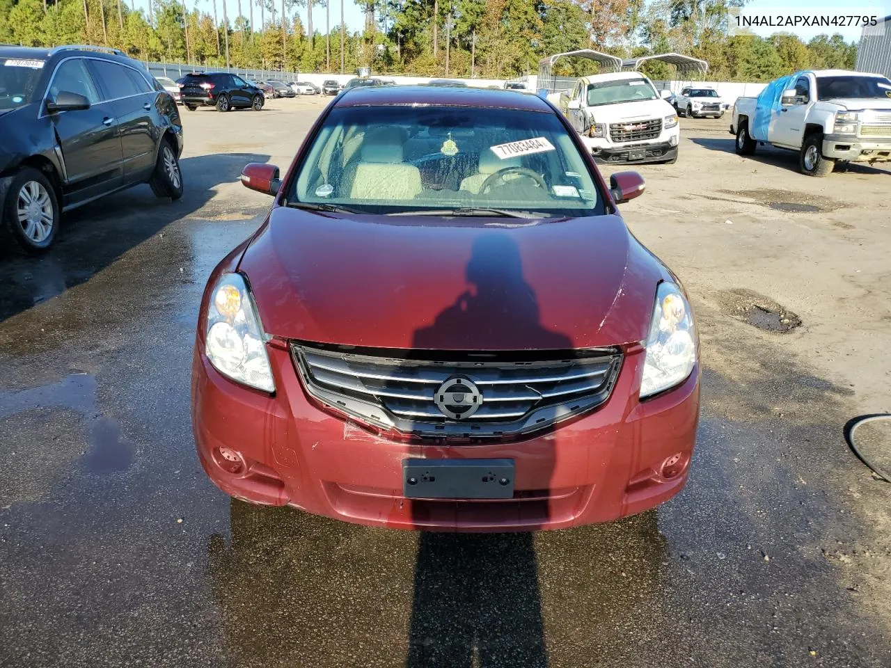 2010 Nissan Altima Base VIN: 1N4AL2APXAN427795 Lot: 77083484