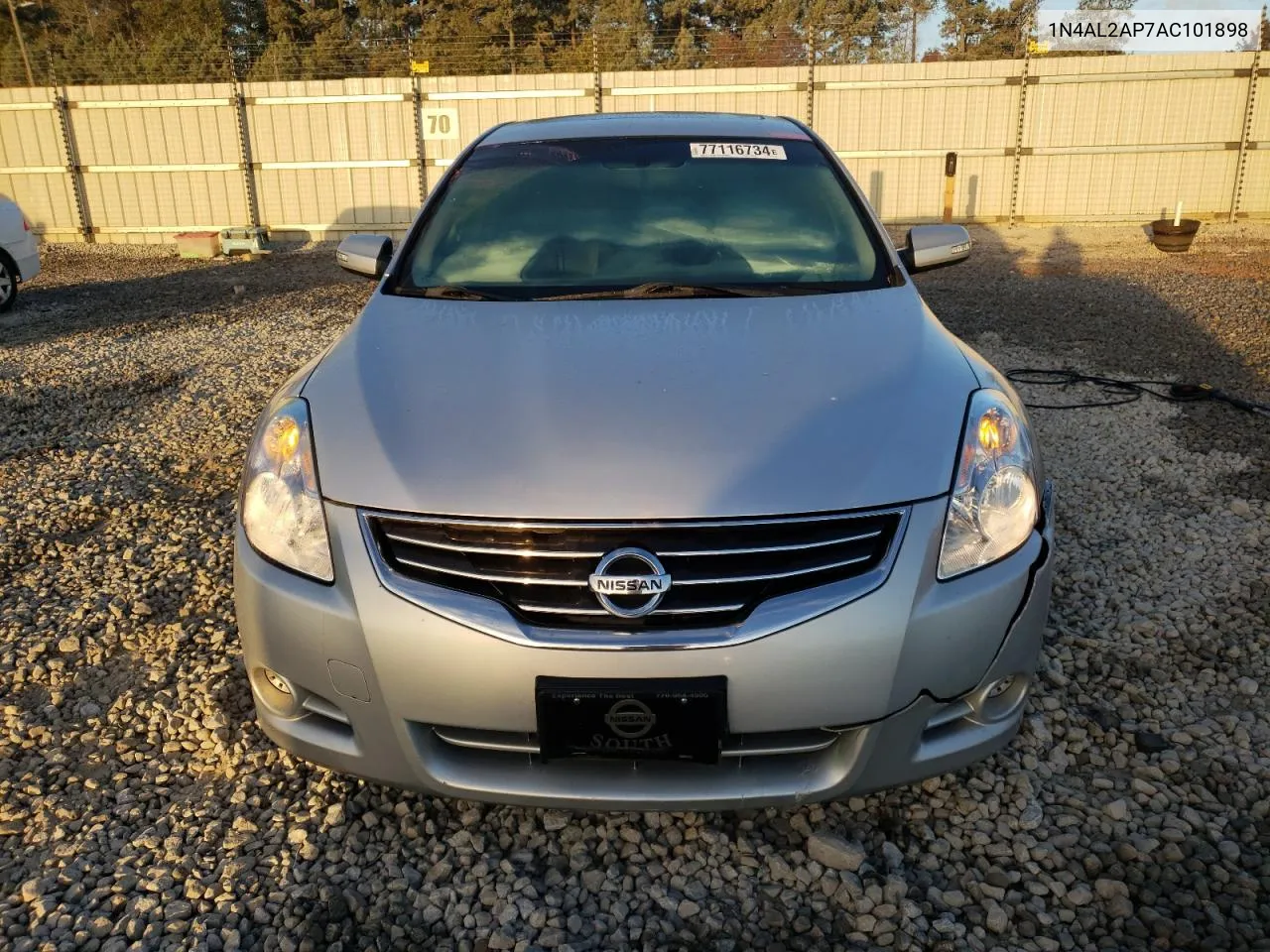 2010 Nissan Altima Base VIN: 1N4AL2AP7AC101898 Lot: 77116734