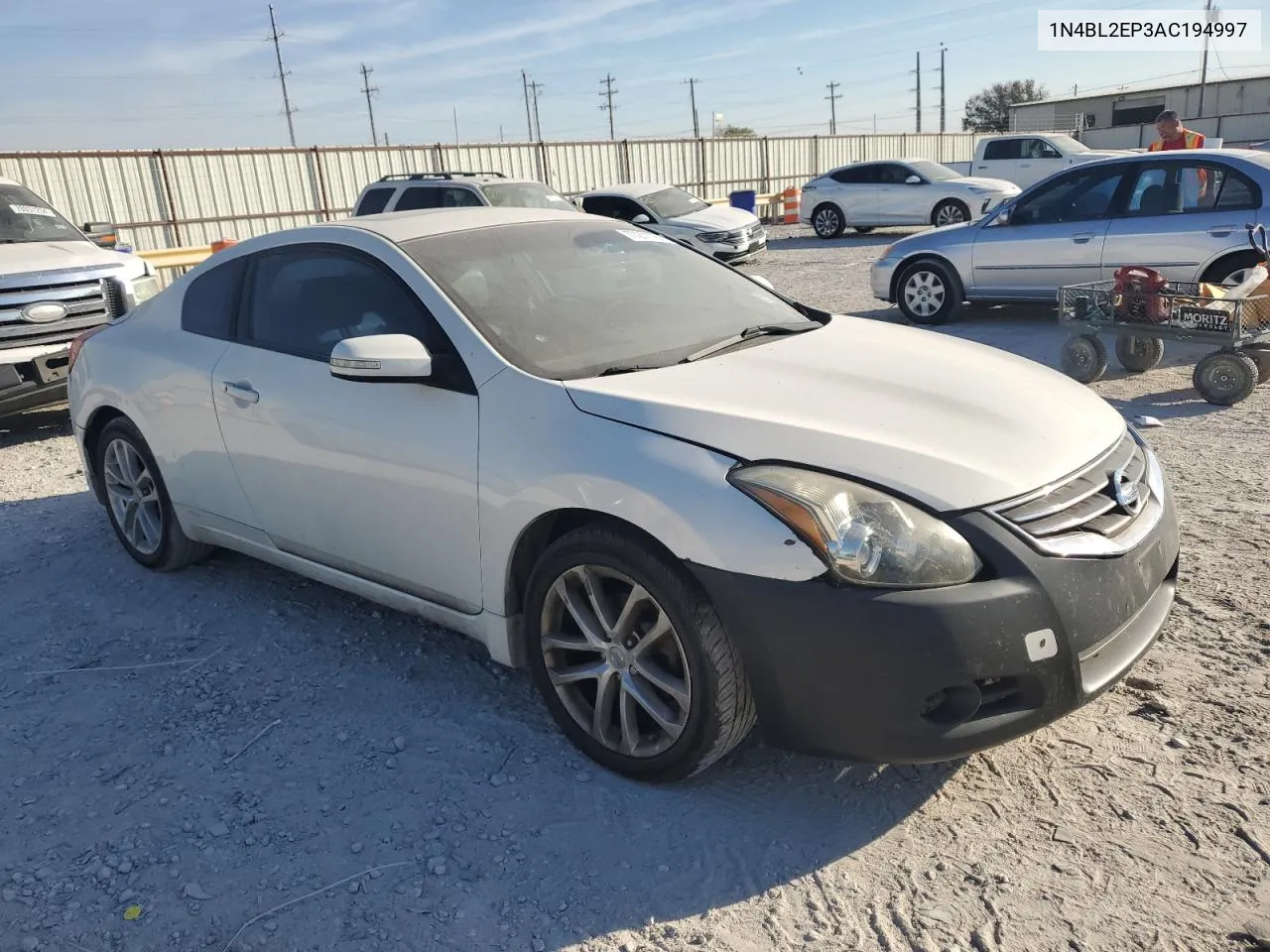 2010 Nissan Altima Sr VIN: 1N4BL2EP3AC194997 Lot: 77271784