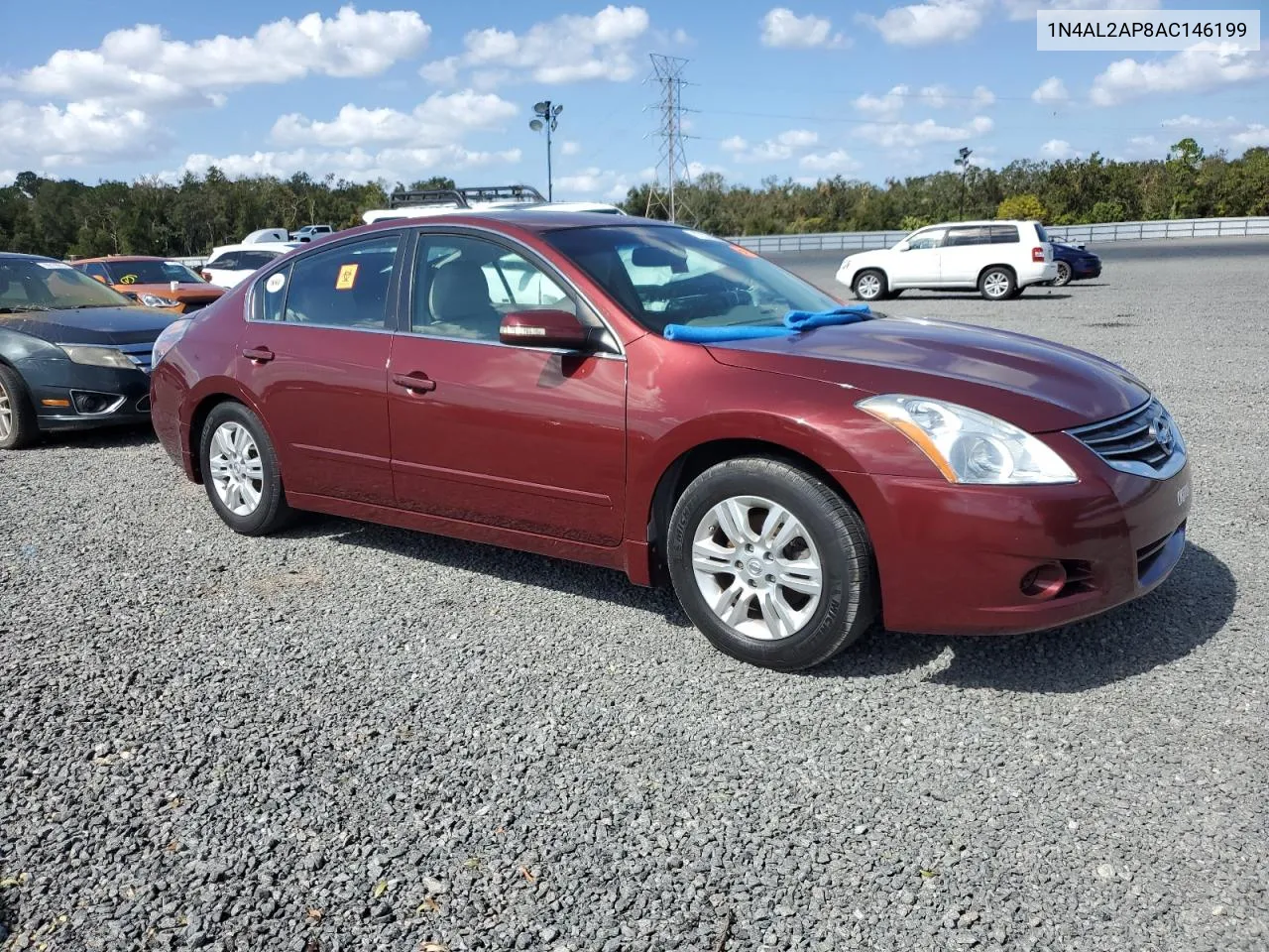 2010 Nissan Altima Base VIN: 1N4AL2AP8AC146199 Lot: 77379664