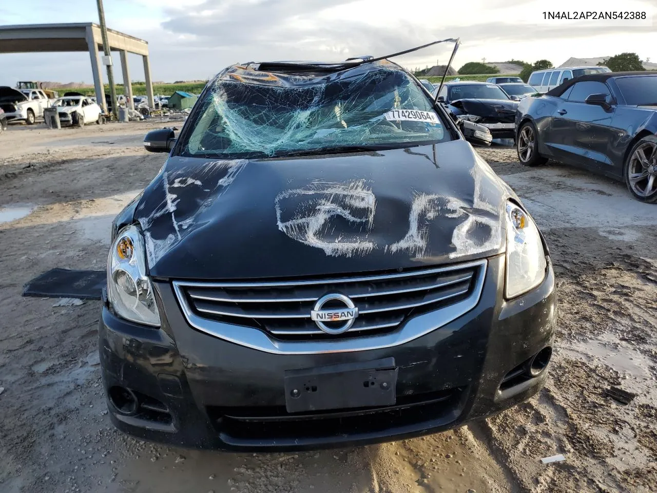 2010 Nissan Altima Base VIN: 1N4AL2AP2AN542388 Lot: 77429064