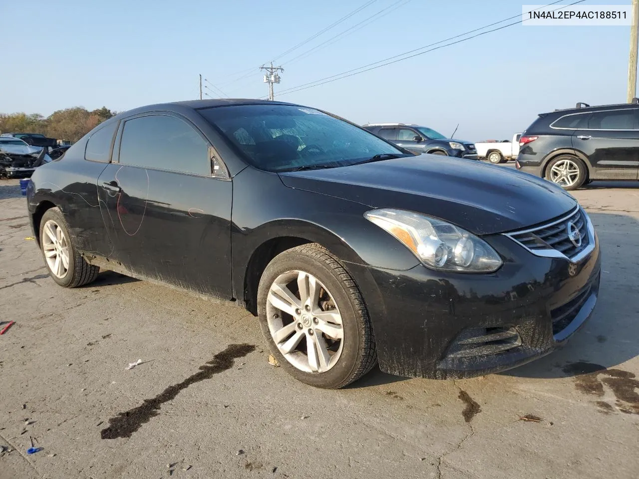 2010 Nissan Altima S VIN: 1N4AL2EP4AC188511 Lot: 77627084