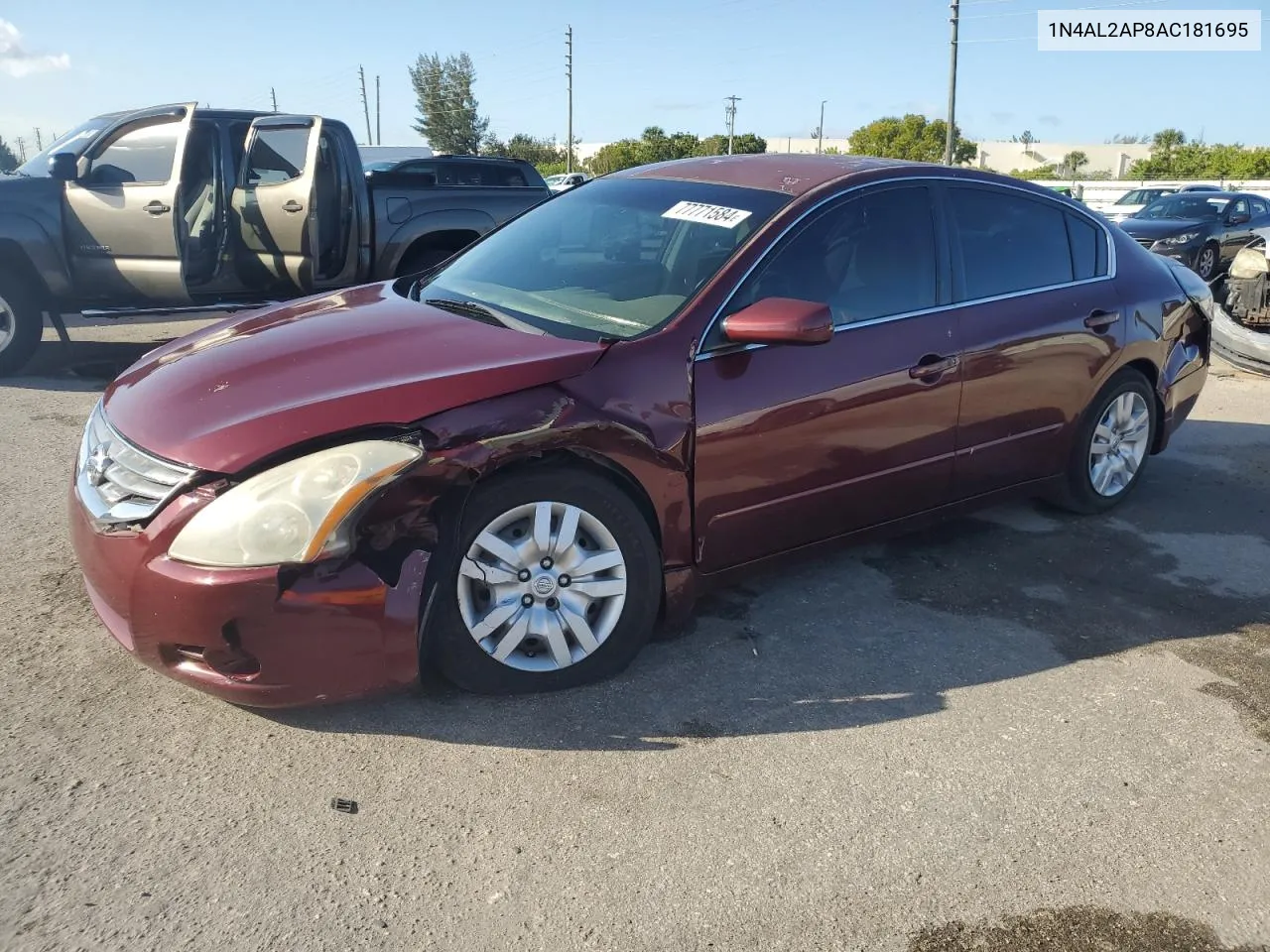 2010 Nissan Altima Base VIN: 1N4AL2AP8AC181695 Lot: 77771584