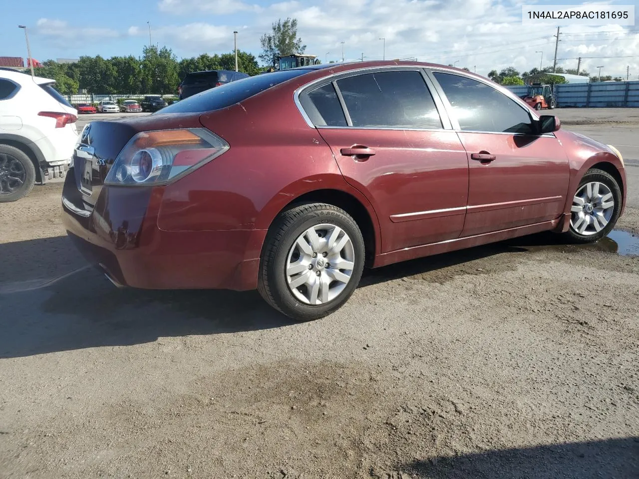 2010 Nissan Altima Base VIN: 1N4AL2AP8AC181695 Lot: 77771584