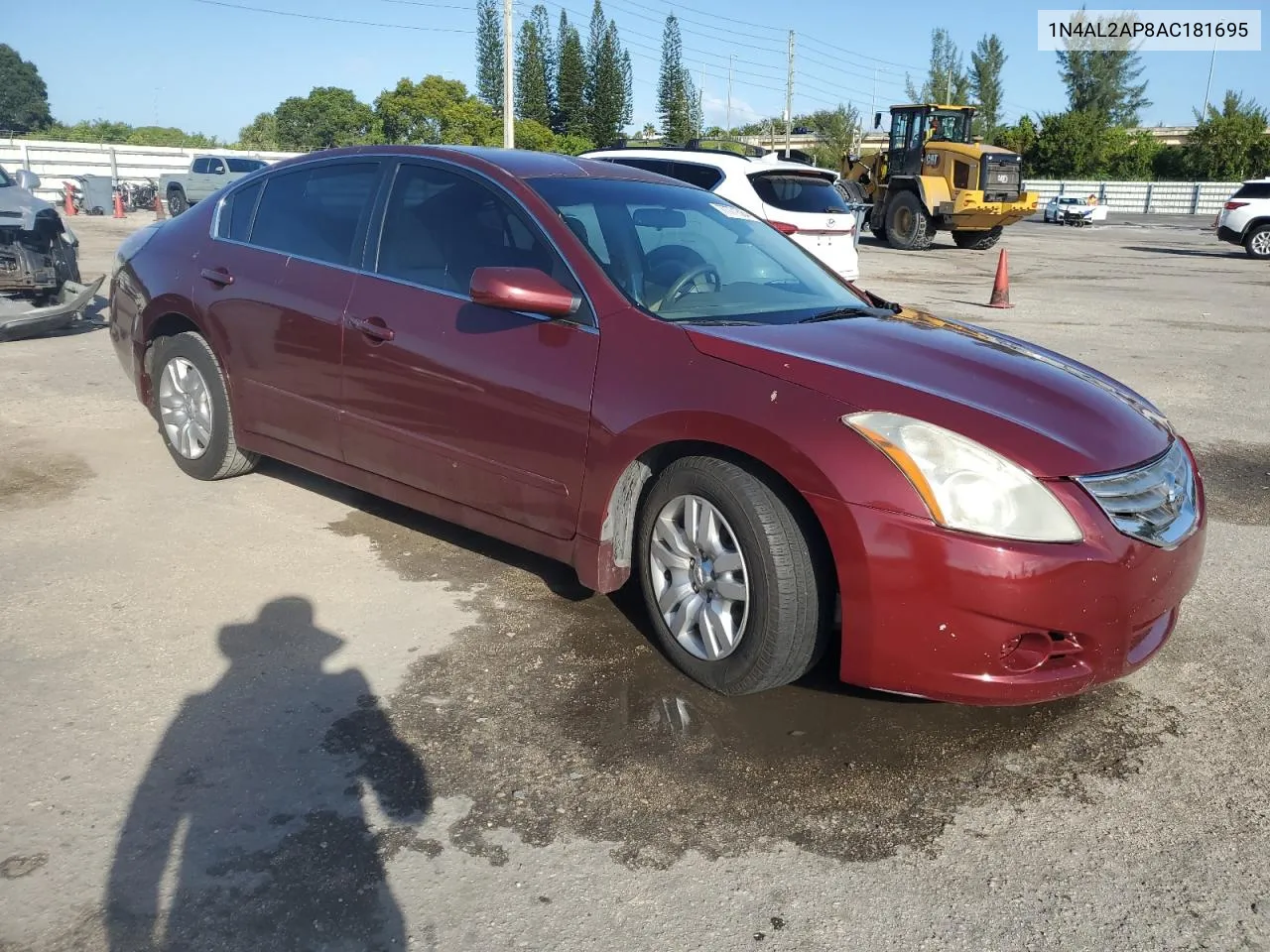 2010 Nissan Altima Base VIN: 1N4AL2AP8AC181695 Lot: 77771584