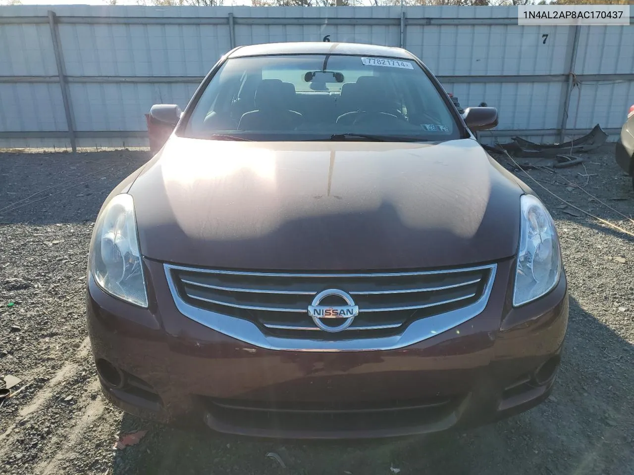 2010 Nissan Altima Base VIN: 1N4AL2AP8AC170437 Lot: 77821714