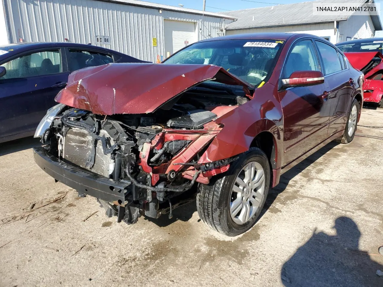 2010 Nissan Altima Base VIN: 1N4AL2AP1AN412781 Lot: 79184034