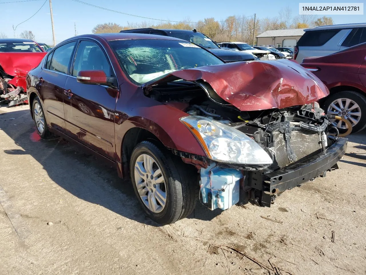 2010 Nissan Altima Base VIN: 1N4AL2AP1AN412781 Lot: 79184034