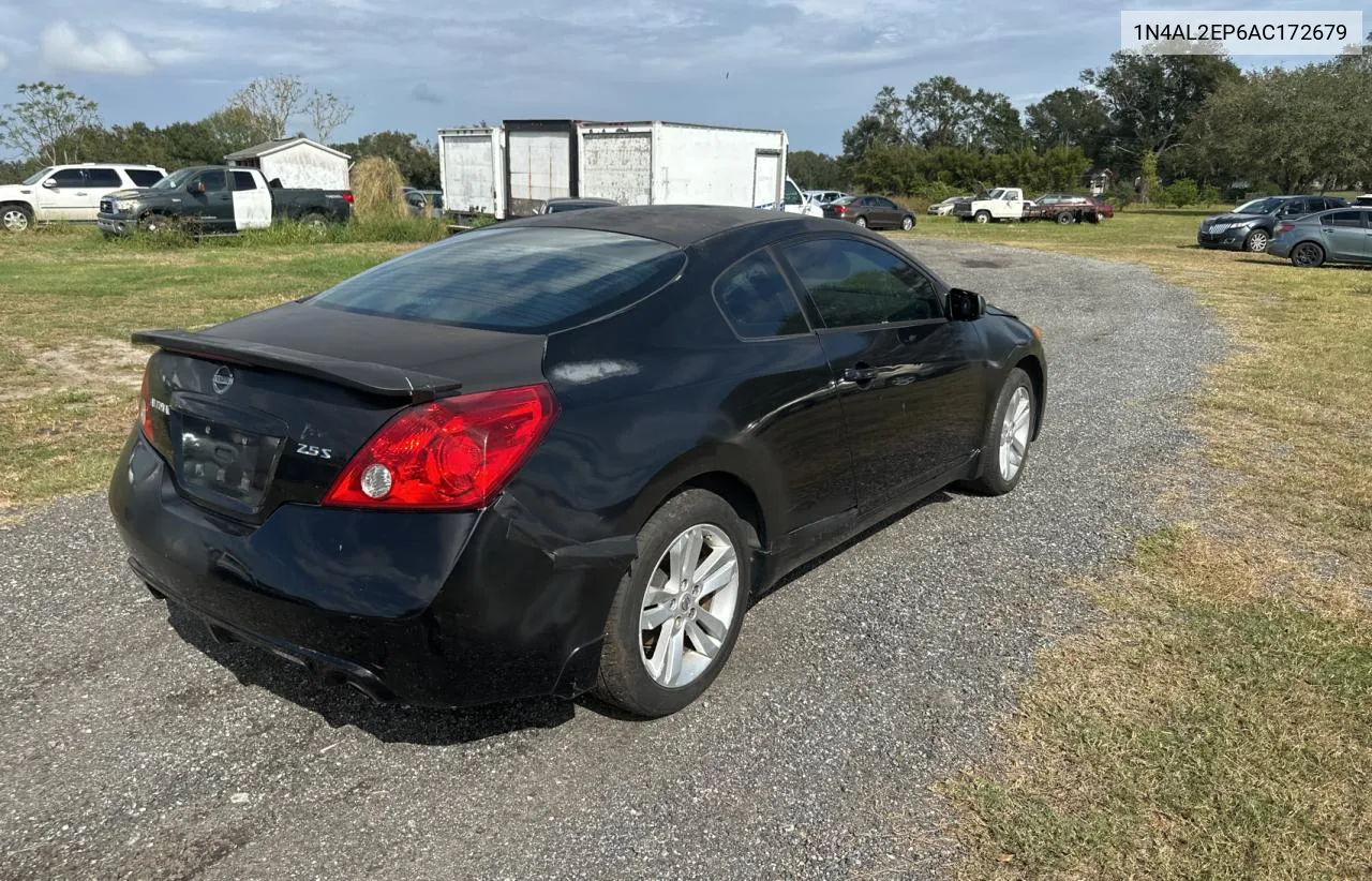 2010 Nissan Altima S VIN: 1N4AL2EP6AC172679 Lot: 79902234