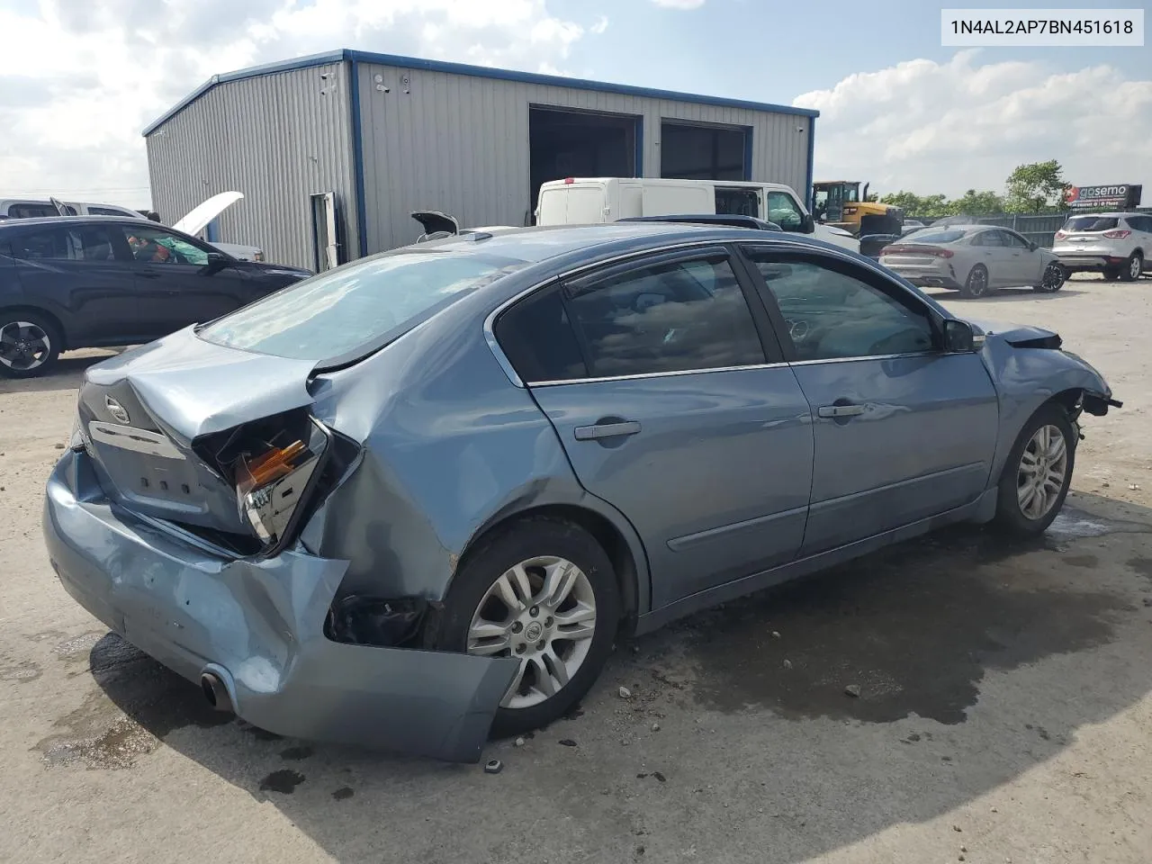 2011 Nissan Altima Base VIN: 1N4AL2AP7BN451618 Lot: 55671924