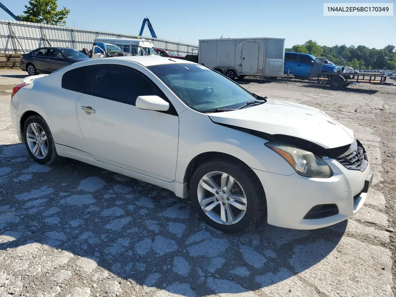 2011 Nissan Altima S VIN: 1N4AL2EP6BC170349 Lot: 61035154