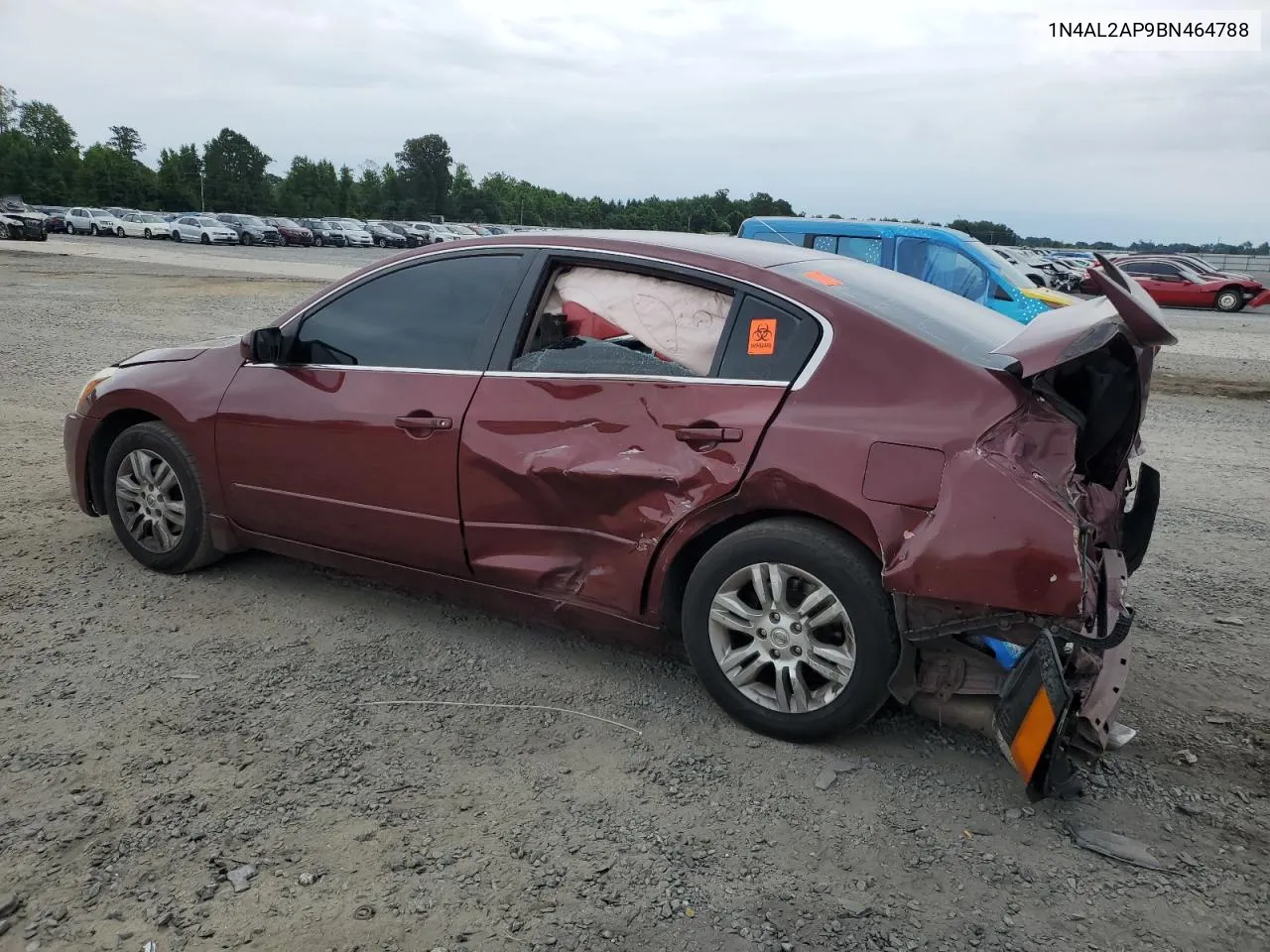 2011 Nissan Altima Base VIN: 1N4AL2AP9BN464788 Lot: 62516814