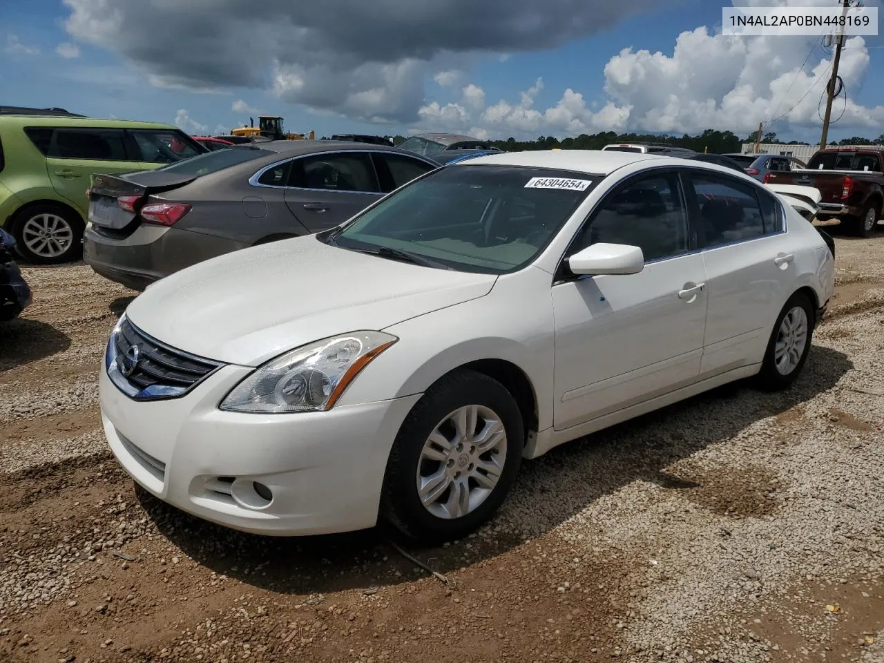 2011 Nissan Altima Base VIN: 1N4AL2AP0BN448169 Lot: 64304654