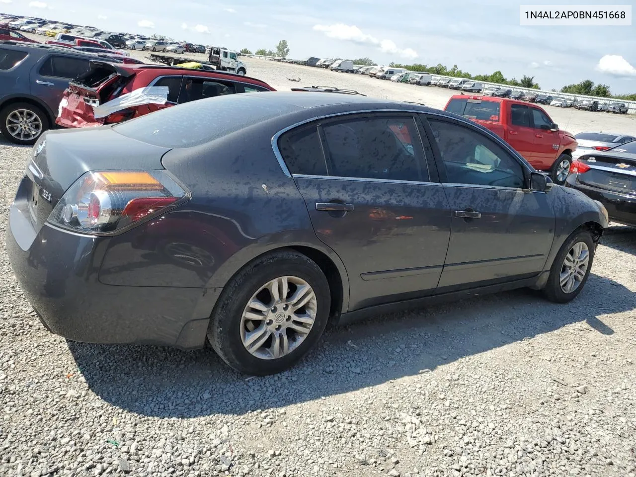 2011 Nissan Altima Base VIN: 1N4AL2AP0BN451668 Lot: 65007864