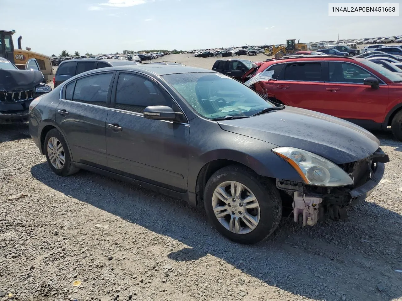 2011 Nissan Altima Base VIN: 1N4AL2AP0BN451668 Lot: 65007864