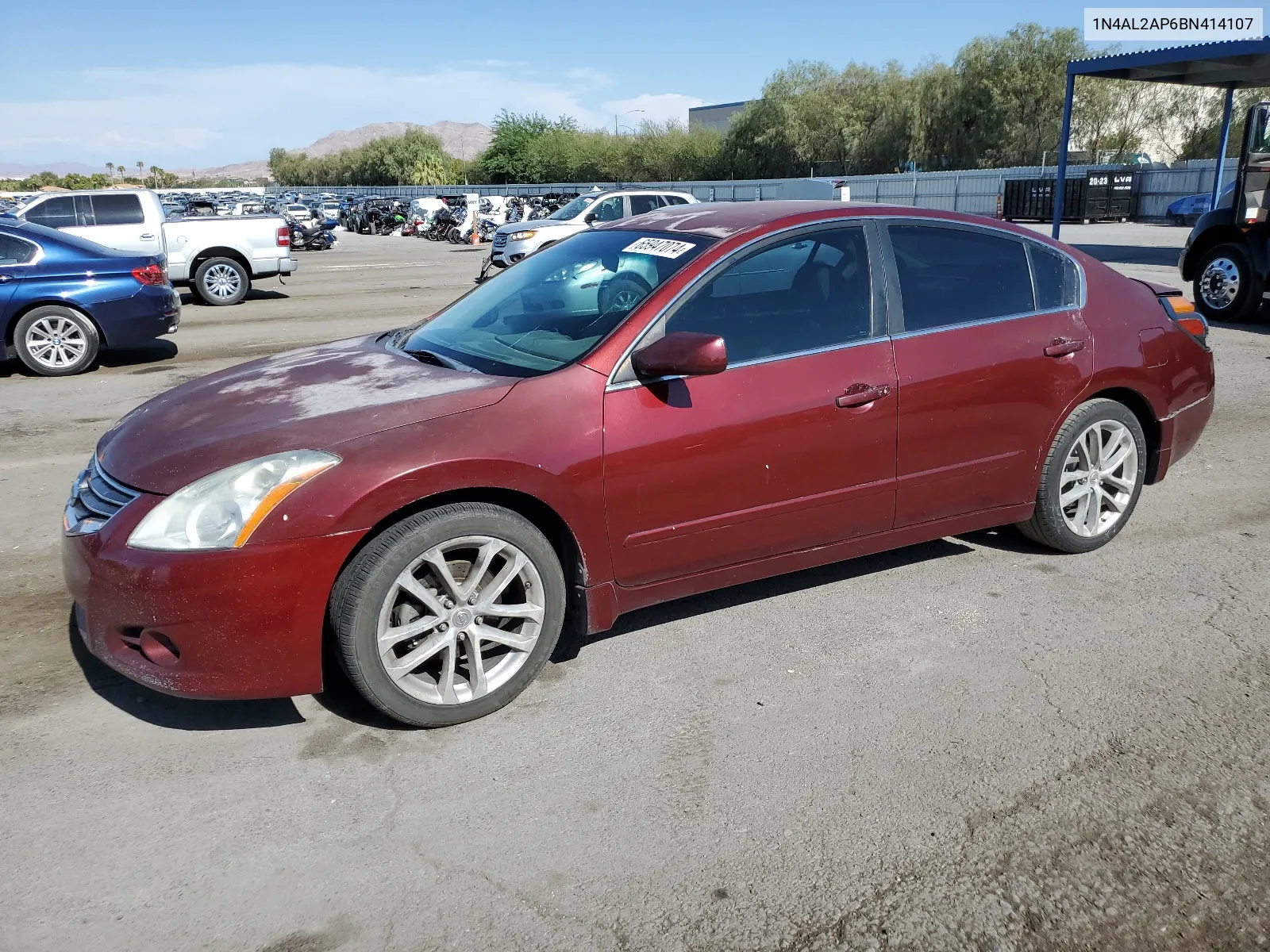 2011 Nissan Altima Base VIN: 1N4AL2AP6BN414107 Lot: 65947074