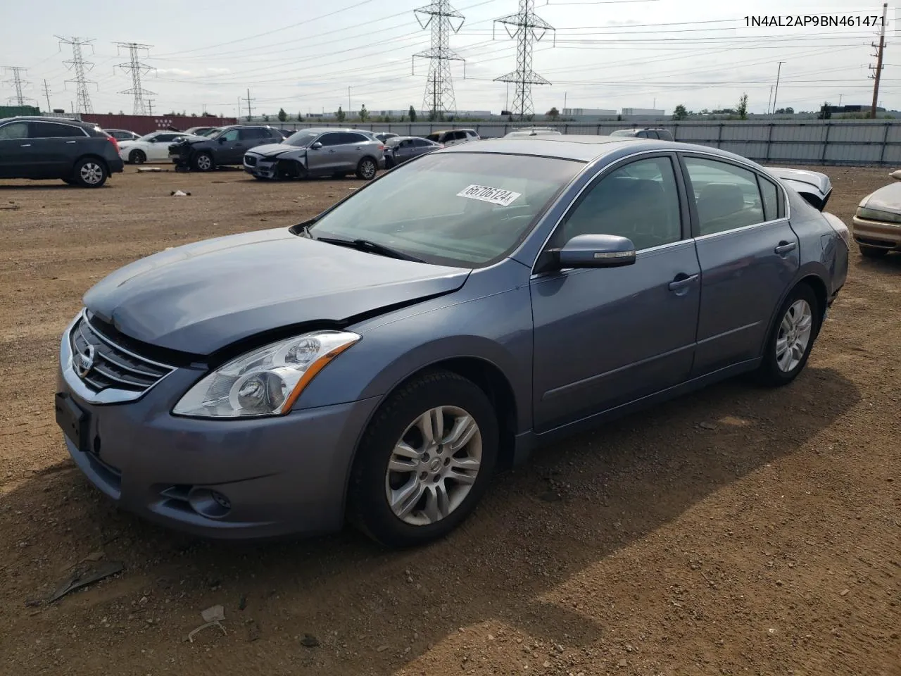 2011 Nissan Altima Base VIN: 1N4AL2AP9BN461471 Lot: 66706124