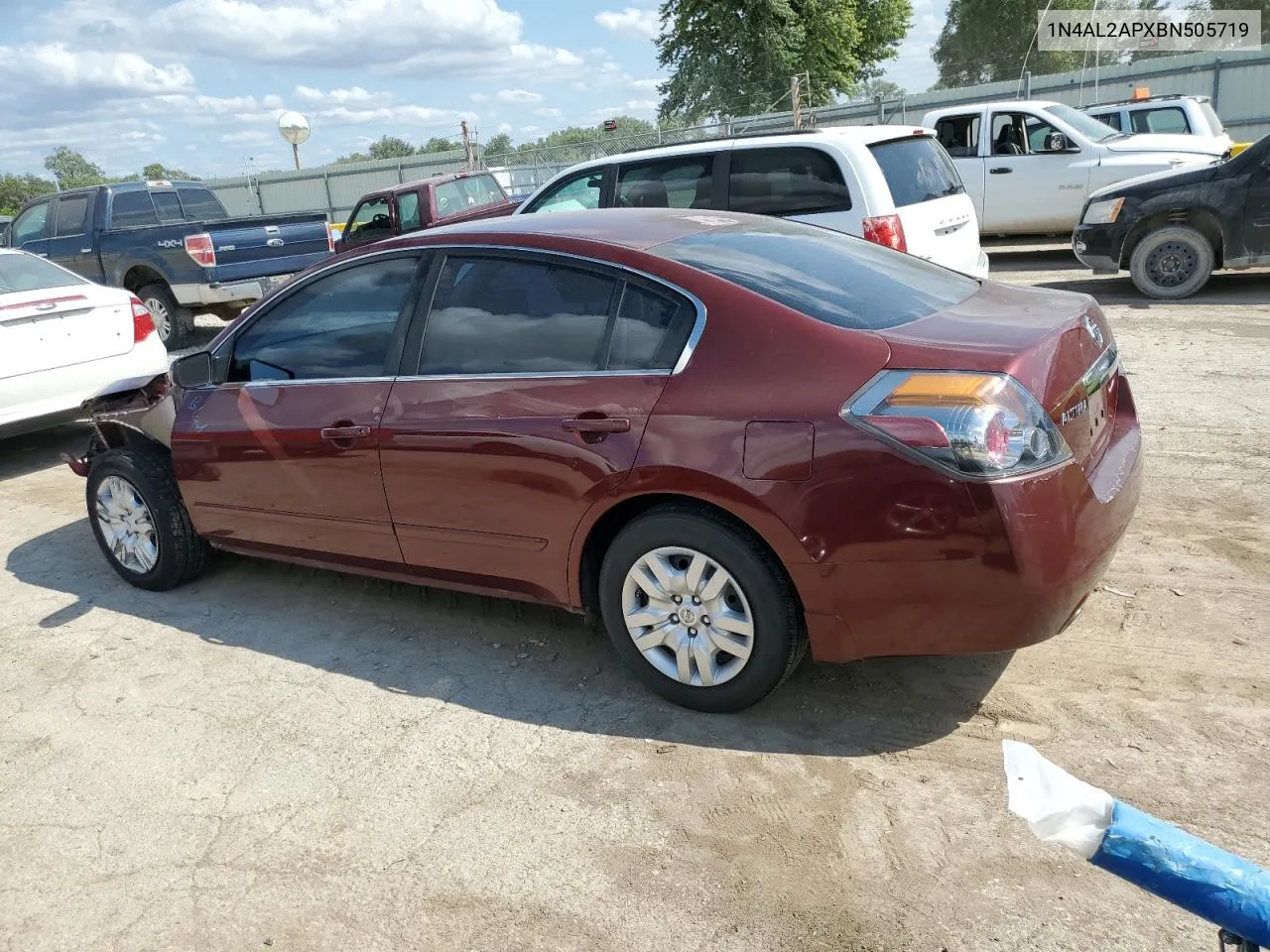 2011 Nissan Altima Base VIN: 1N4AL2APXBN505719 Lot: 66863404