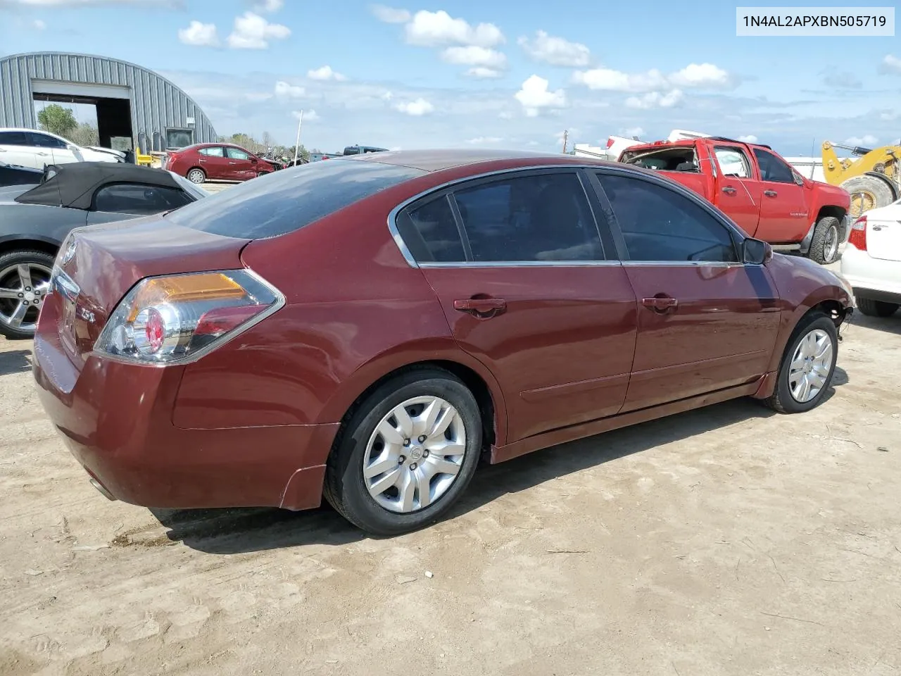 2011 Nissan Altima Base VIN: 1N4AL2APXBN505719 Lot: 66863404