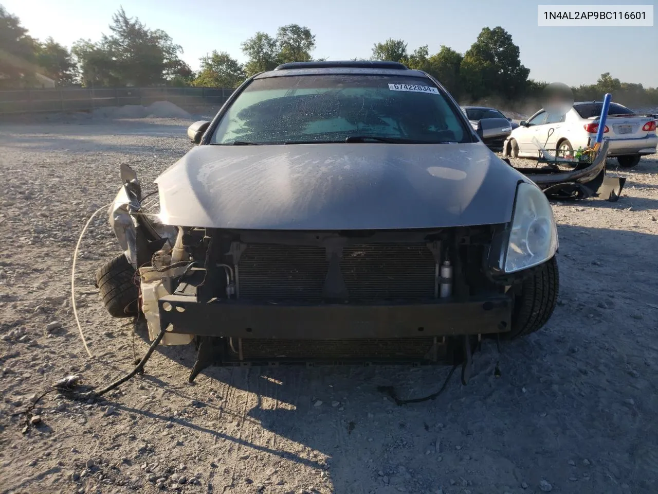 2011 Nissan Altima Base VIN: 1N4AL2AP9BC116601 Lot: 67422834