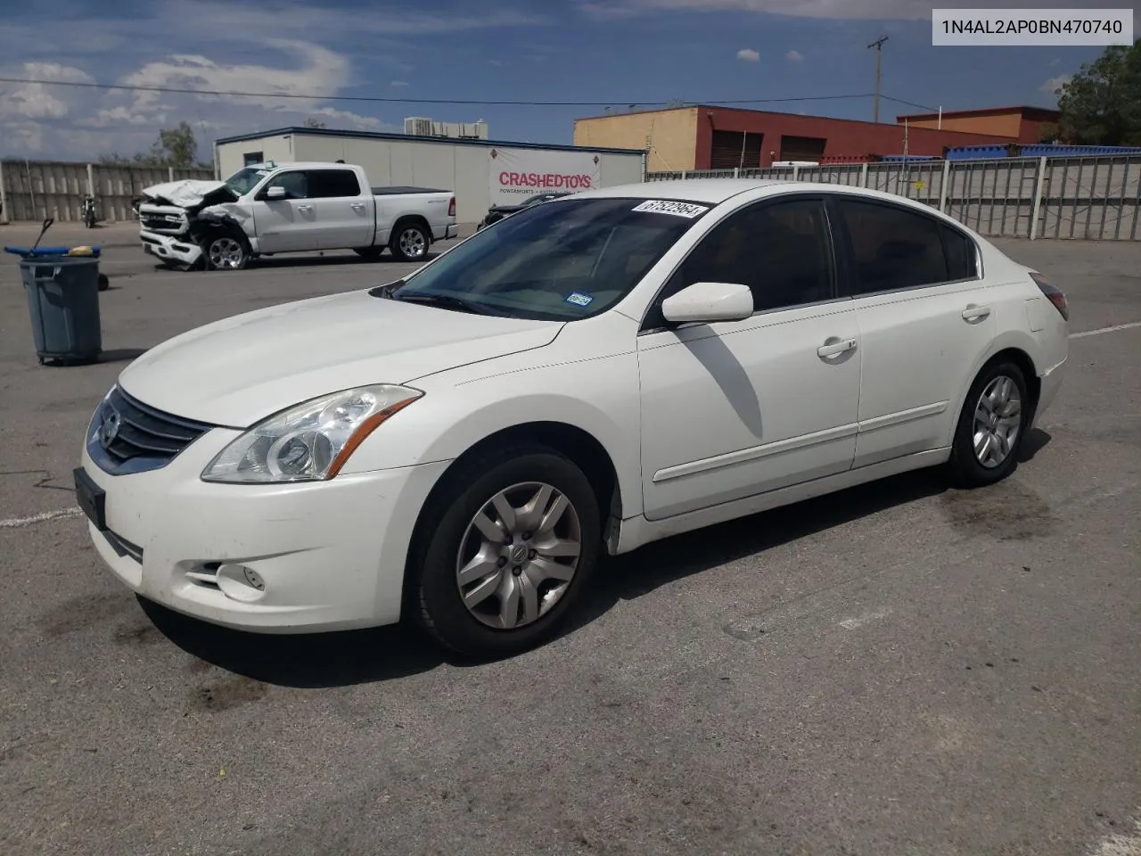 2011 Nissan Altima Base VIN: 1N4AL2AP0BN470740 Lot: 67522964