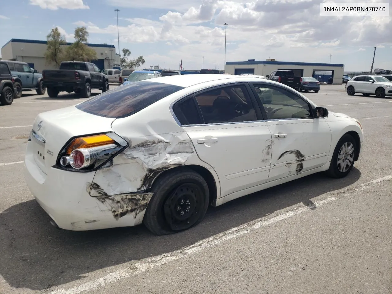 2011 Nissan Altima Base VIN: 1N4AL2AP0BN470740 Lot: 67522964