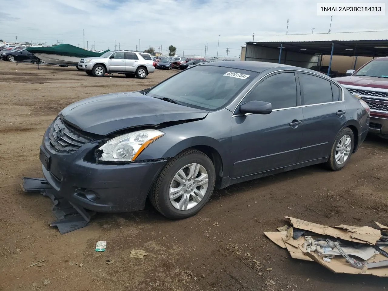 2011 Nissan Altima Base VIN: 1N4AL2AP3BC184313 Lot: 68101754