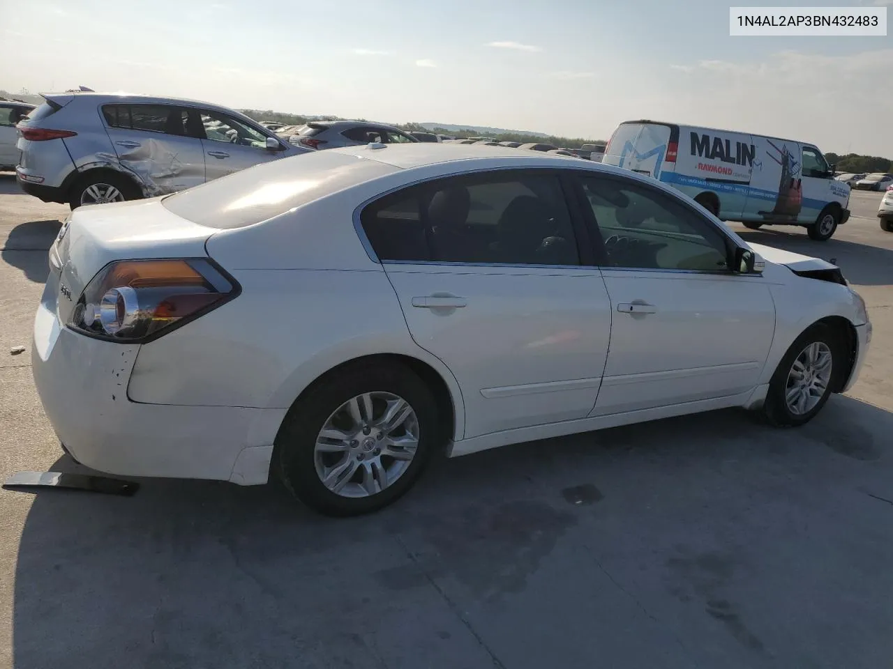 2011 Nissan Altima Base VIN: 1N4AL2AP3BN432483 Lot: 68710984