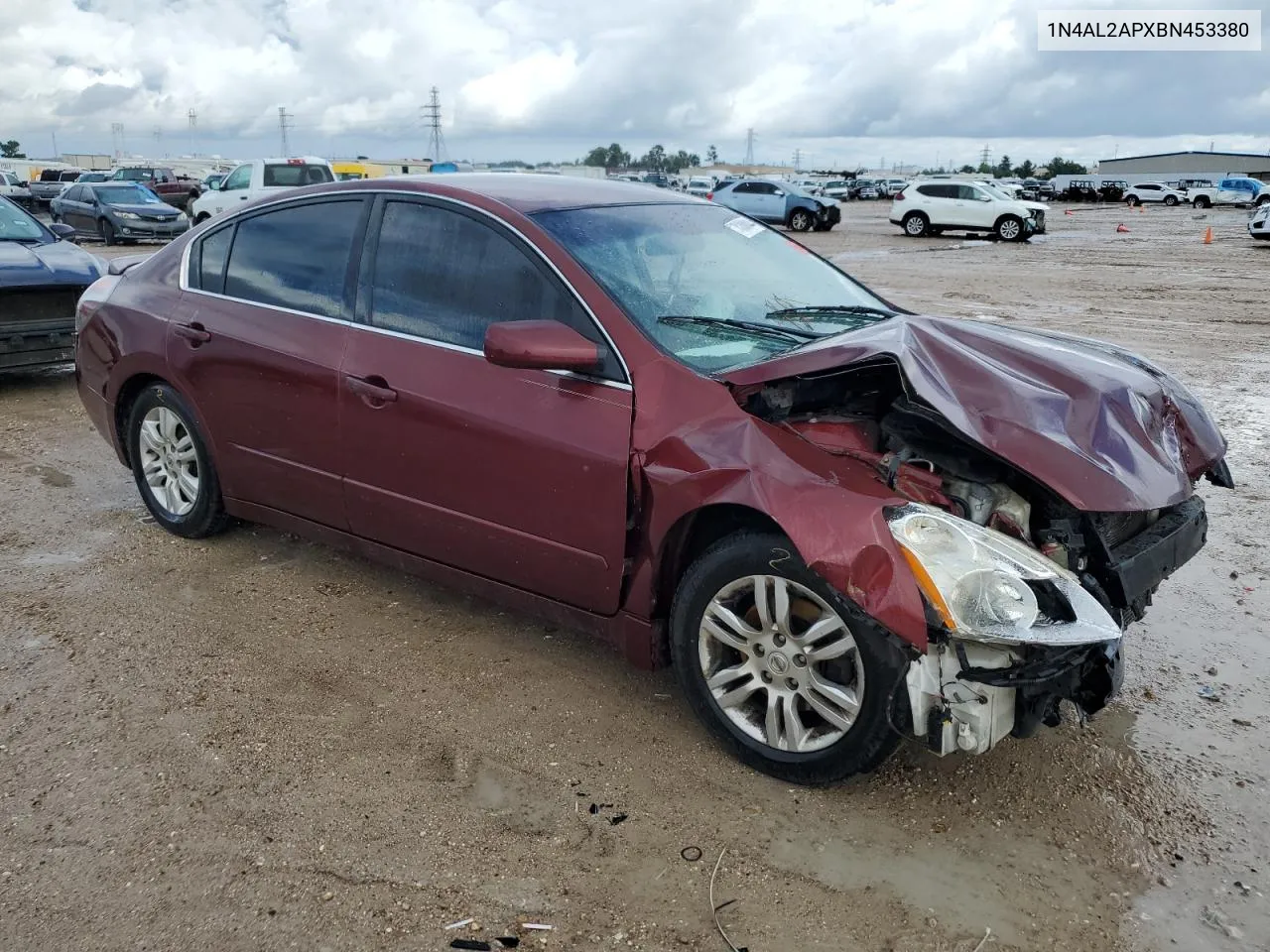 2011 Nissan Altima Base VIN: 1N4AL2APXBN453380 Lot: 70380844