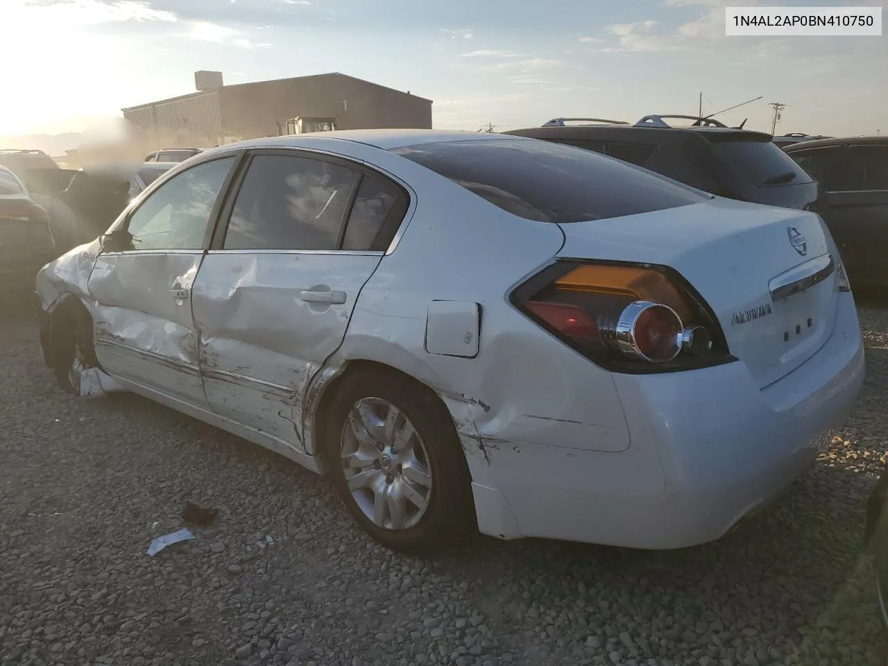 2011 Nissan Altima Base VIN: 1N4AL2AP0BN410750 Lot: 70510434