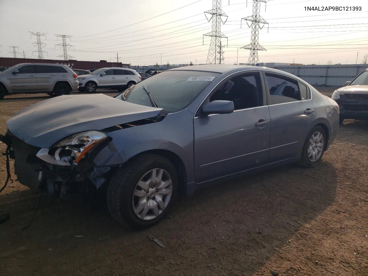 2011 Nissan Altima Base VIN: 1N4AL2AP9BC121393 Lot: 70610354