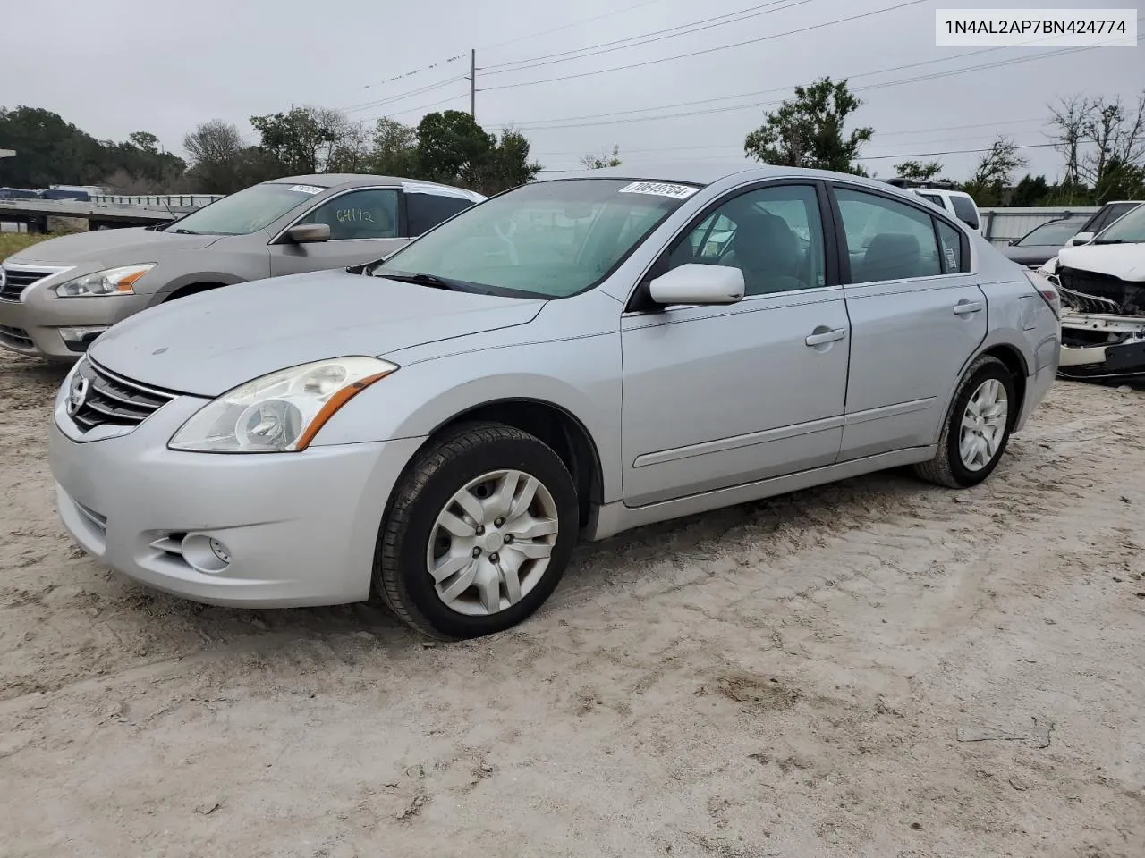 2011 Nissan Altima Base VIN: 1N4AL2AP7BN424774 Lot: 70649704