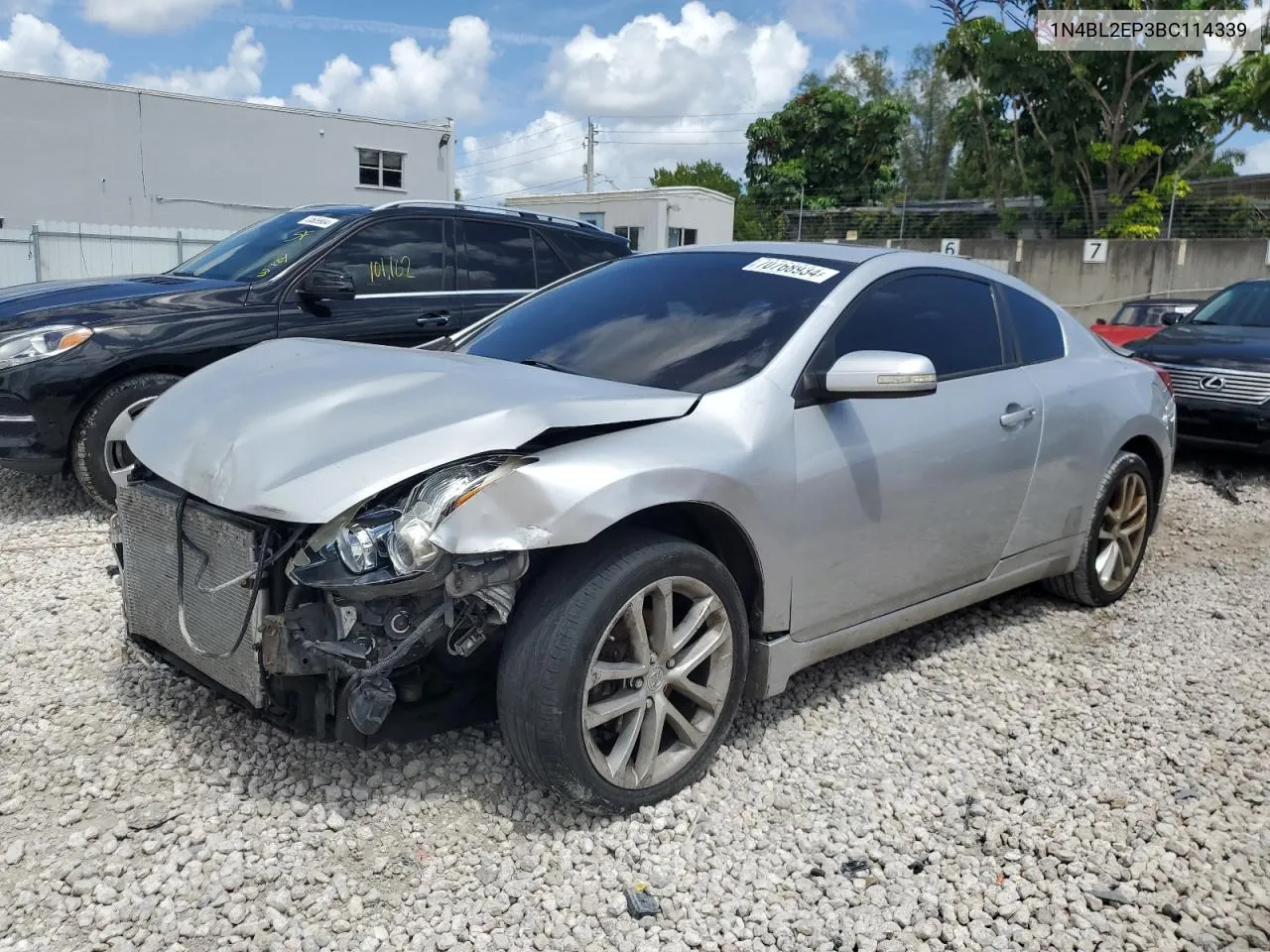 2011 Nissan Altima Sr VIN: 1N4BL2EP3BC114339 Lot: 70768934