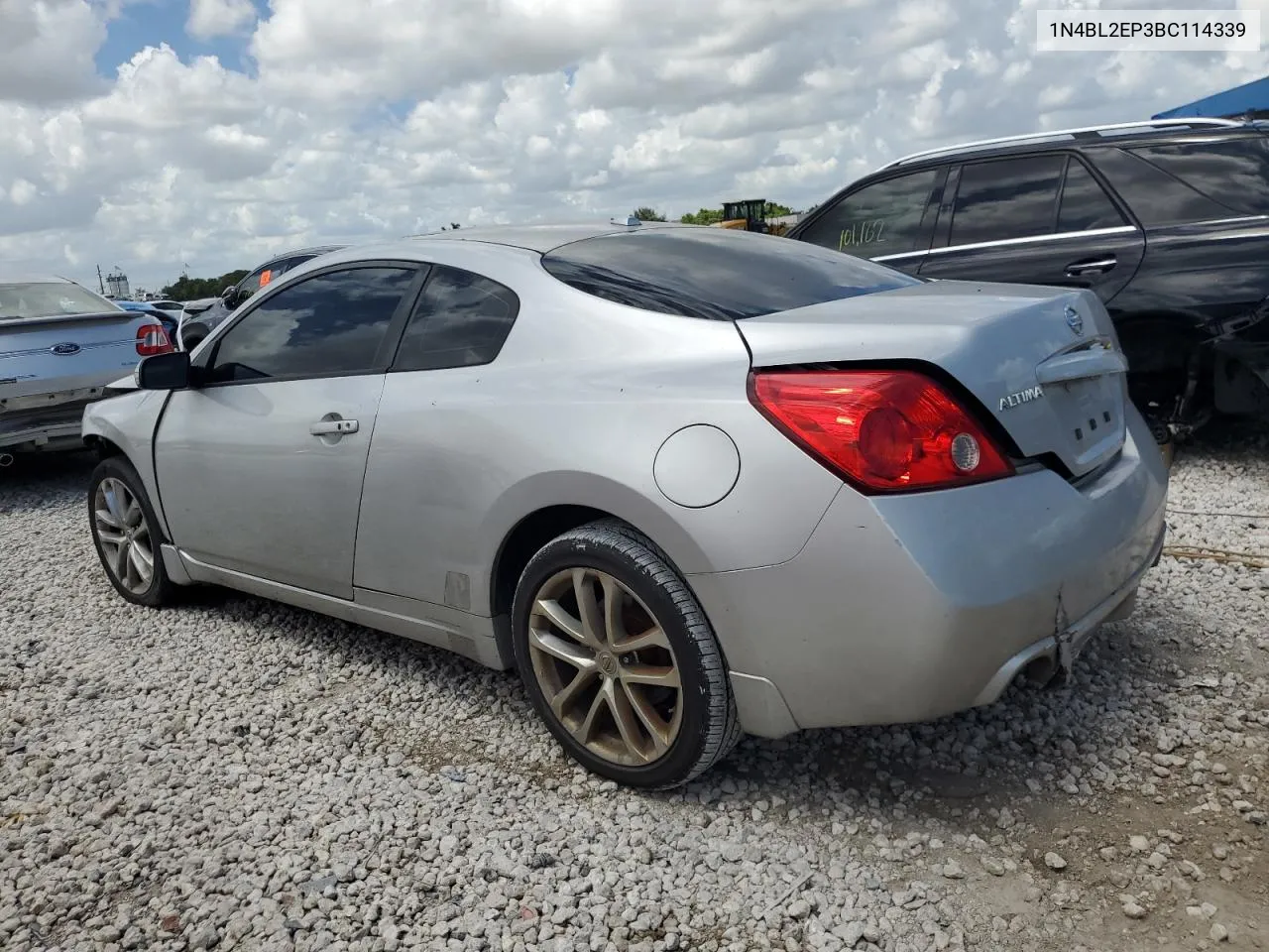 2011 Nissan Altima Sr VIN: 1N4BL2EP3BC114339 Lot: 70768934