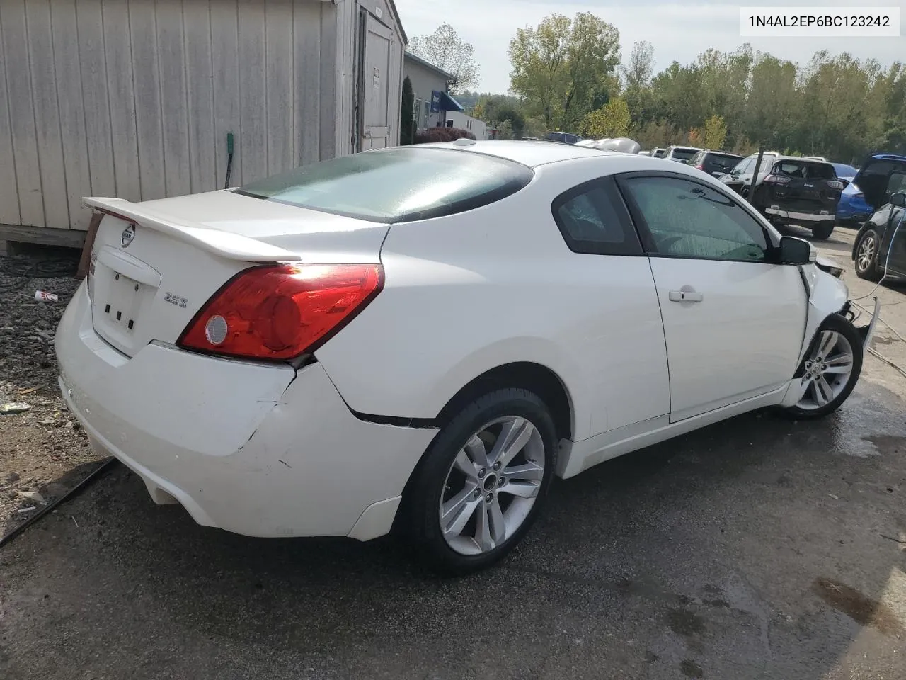 2011 Nissan Altima S VIN: 1N4AL2EP6BC123242 Lot: 70844114