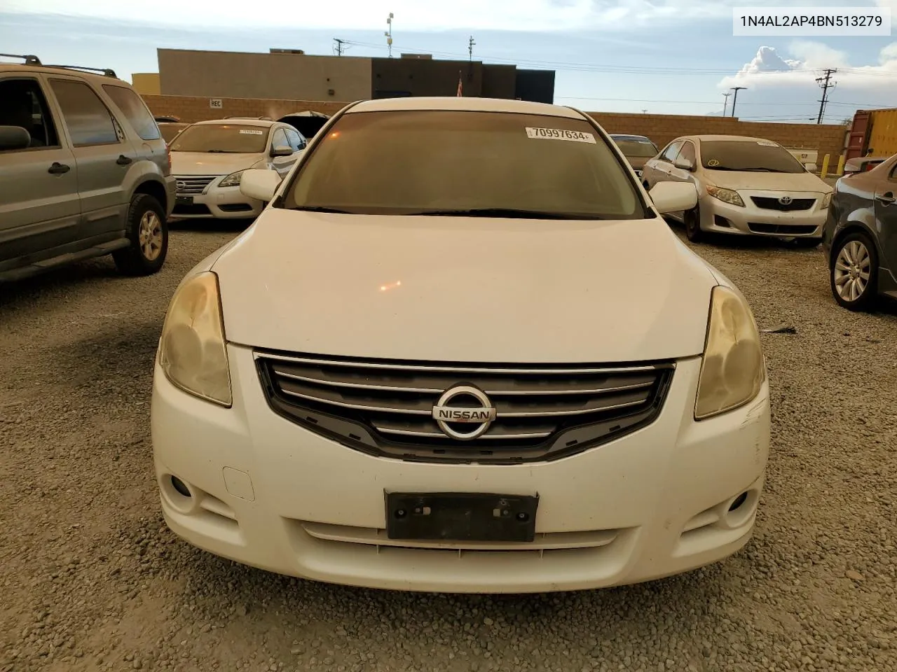 2011 Nissan Altima Base VIN: 1N4AL2AP4BN513279 Lot: 70997634